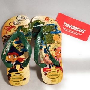 NWT Havaianas Kids Jake and The Pirates Sandal 1Y